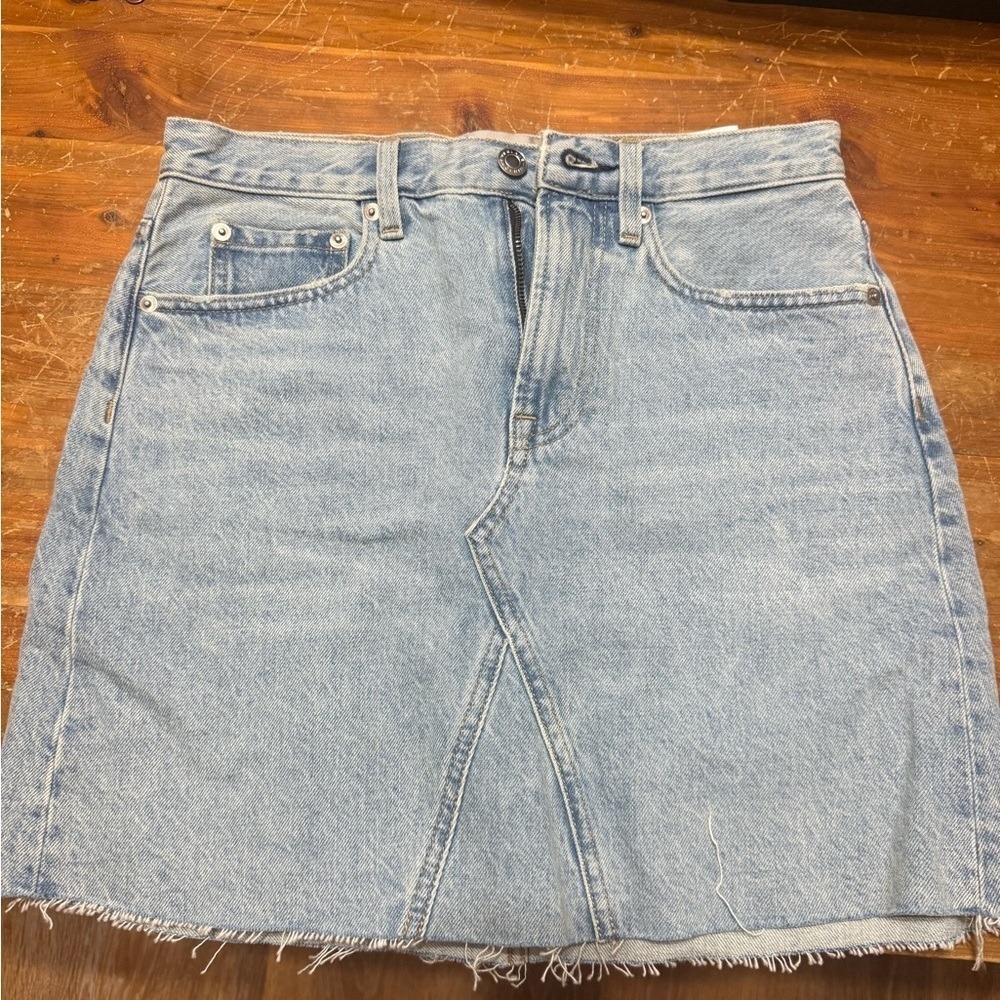 Everlane Denim Reconstructed Skirt